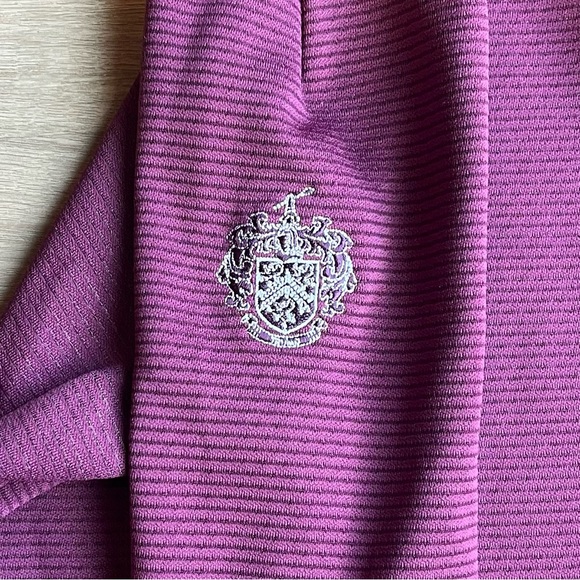 Nike Aeroreact L/S Athletic Turtleneck Pullover, Maroon with Thumb Holes XS - Picture 12 of 14